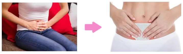 Body warmer heat menstrual heat cramp relief pad patch