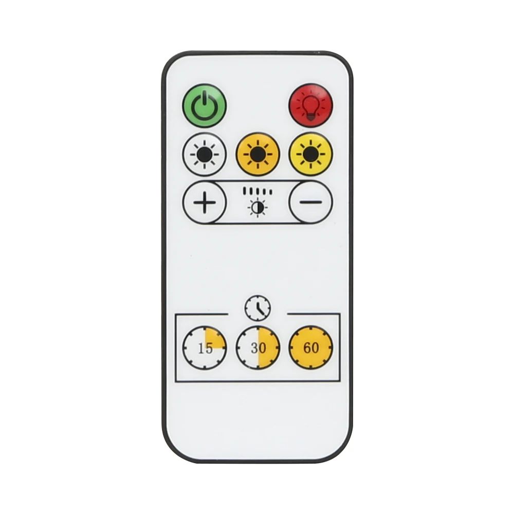 21keys IR LED On/Off Remote Controller for Smart Universal TV  Household Candle Light Automatic Feature Plastic  Battery Powered
