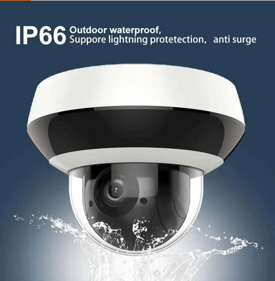 PTZ camera 4MP mini wifi camera ptz dome network camera 4x optical zoom  DS-2DE2A404IW-DE3