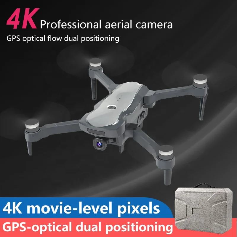  Новое поступление Дрон K20 с Wi-Fi Fpv 4K Hd-камерой и GPS дальность полета 1800