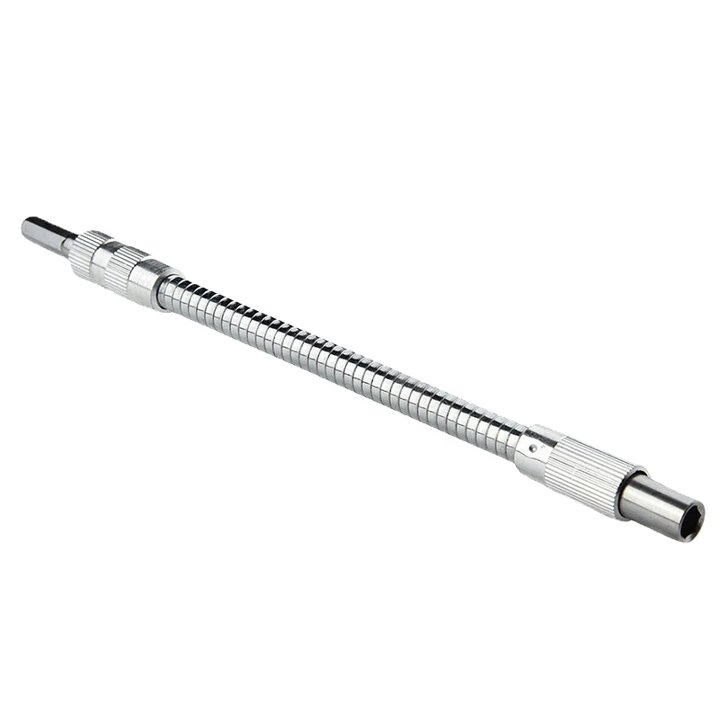 High Strength Metal Flexible Shaft Screwdriver Bit Holder Connect Hex Shank Extension Snake Bit holder