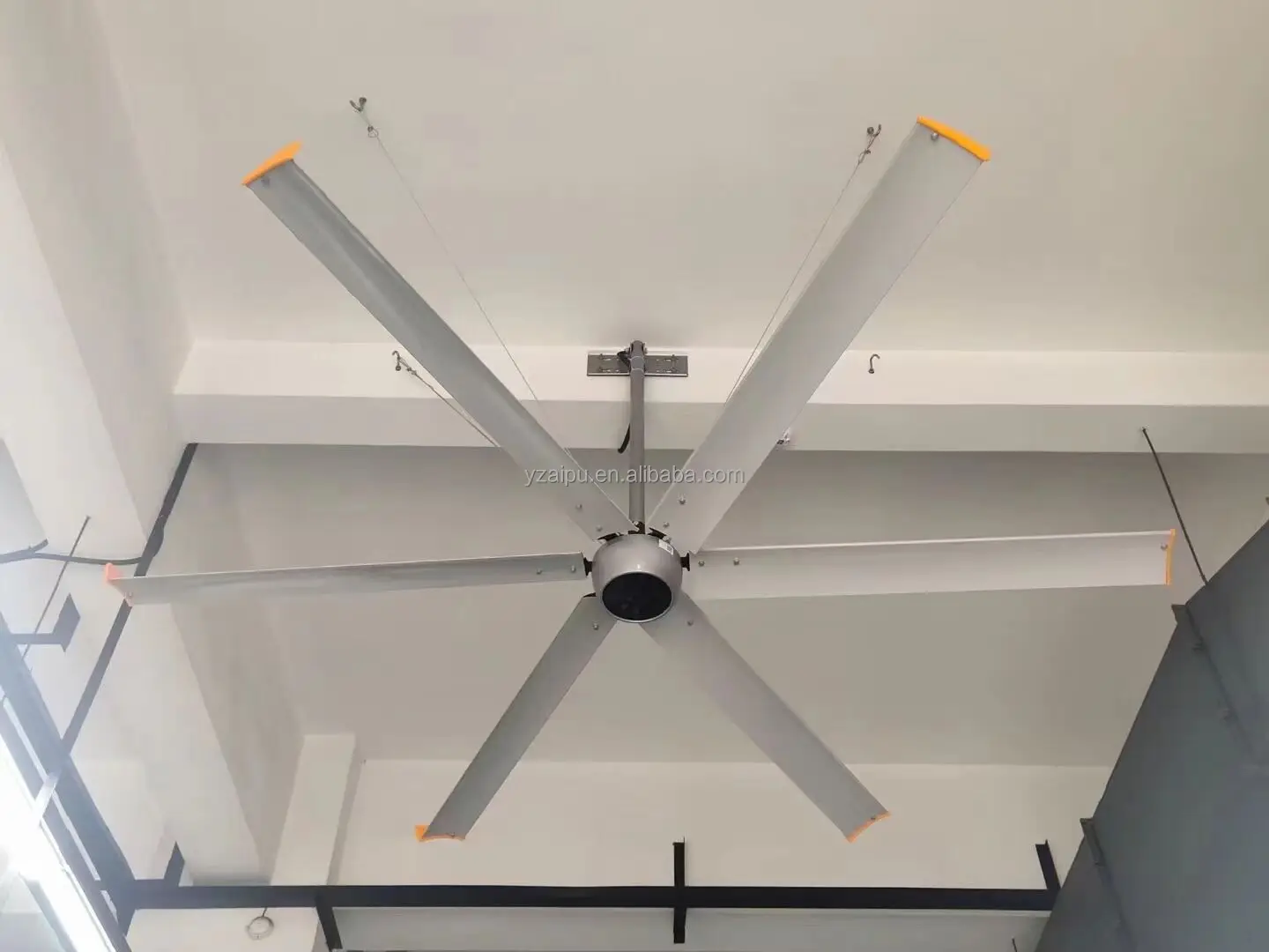 3000mm 400w Low Noise Supermarket   Hvls Ceiling Fan