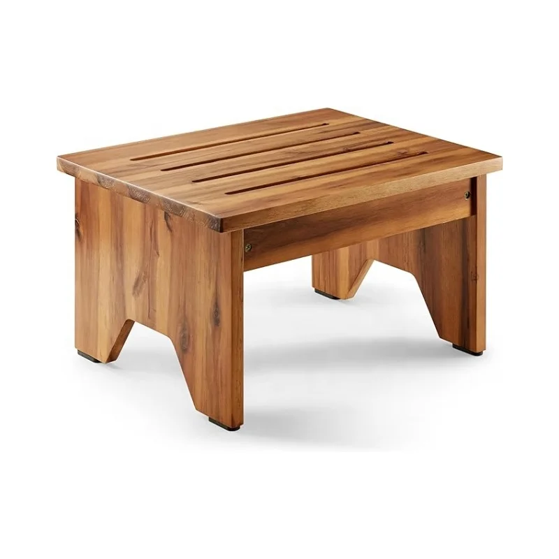 High Quality Wooden Step Stools for High Beds 200 lbs Safety Stepping Stool Bathroom Aid for Handicap