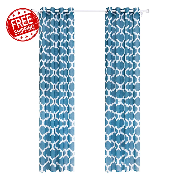 
Wholesale Factory direct sale Home Furnishing Curtain Decorative Window Blackout Ready Made Curtain 