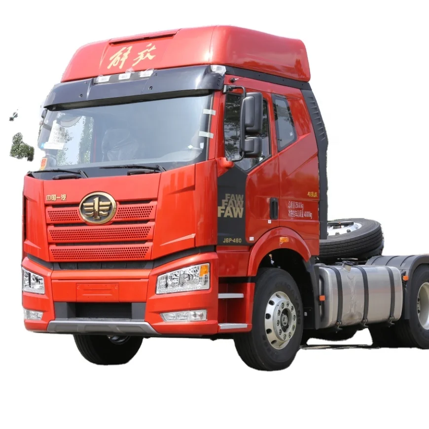 Hot Wholesale China FAW Tractor Truck 4X2 6X4 8X4 371Hp 375Hp 10 Wheels Trucks Tractor