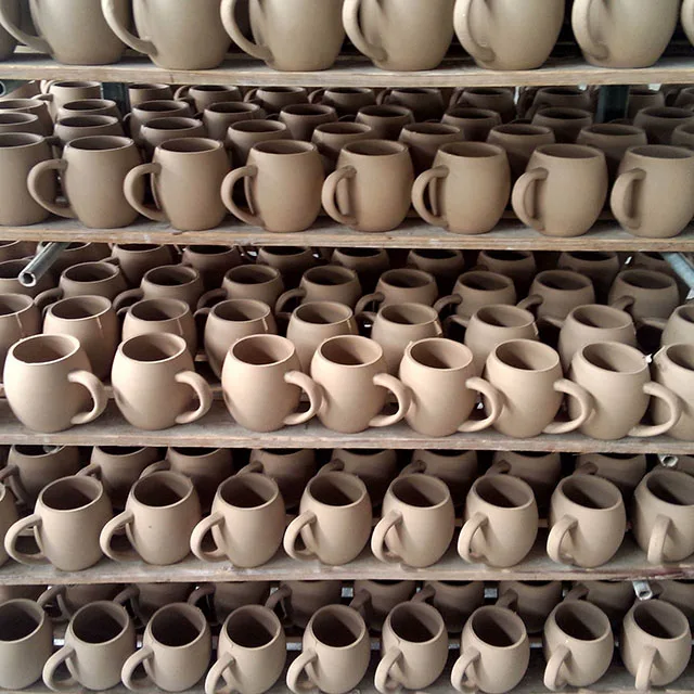 16oz 18oz 20oz big  customised barrel rustic jumbo nordic reactive grey ceramic coffee mug