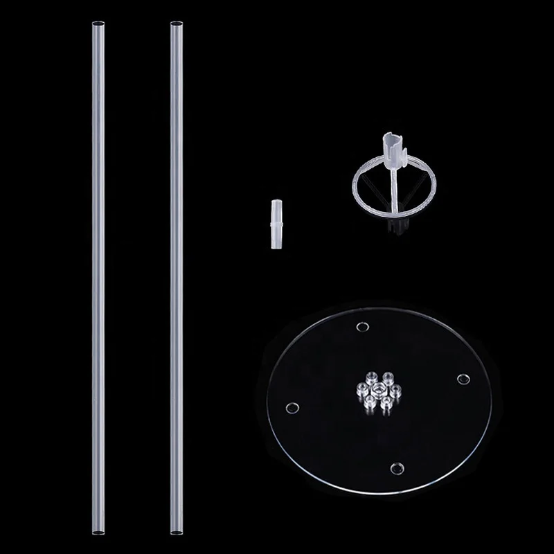 Bobo ball wedding birthday  decorations celebration party props balloon column set balloon table floating stands