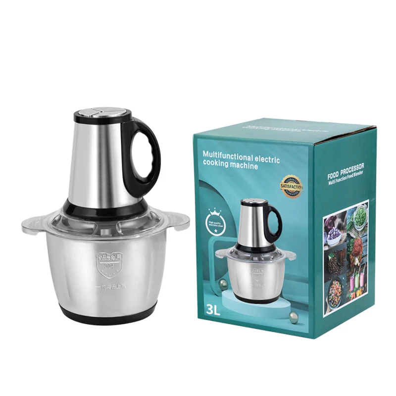 Best Home Use Multi Function Meat Grinder Knife Blade Electric Mini Meat Grinder Metal Steel 3 In 1 Meat Grinder