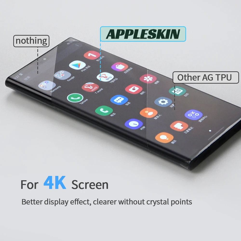 Soft Hydrogel Screen TPU Film Phone Screen Protector for iPhone 13 Pro Ultra-Thin Matte Feel Hydrogel Film