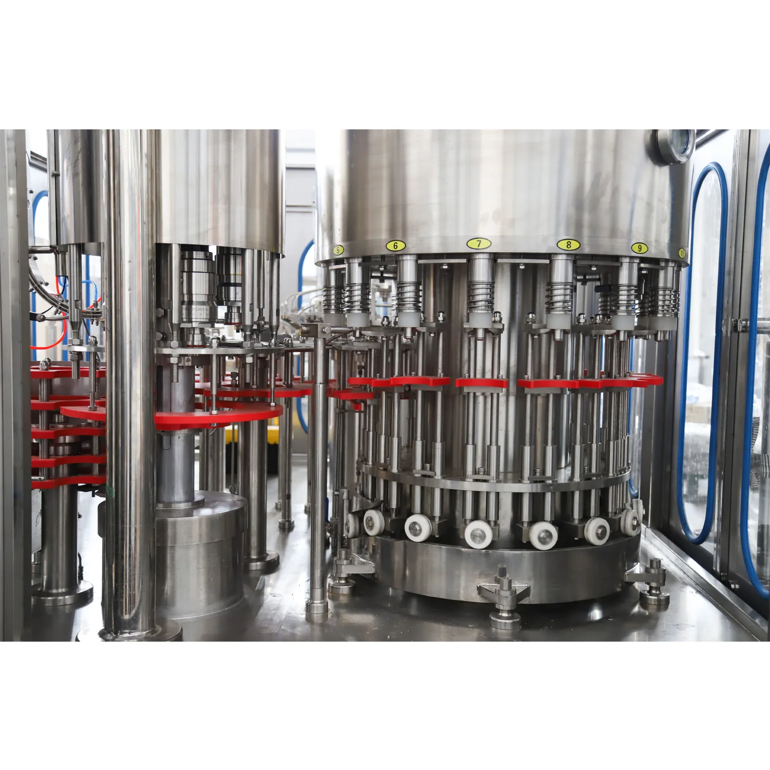 automatic bottle water washing filling capping machine