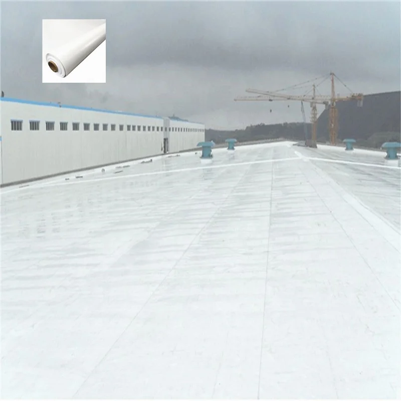 TPO мембрана Водонепроницаемая кровля Водонепроницаемый сварной TPO мембранный лист рулон