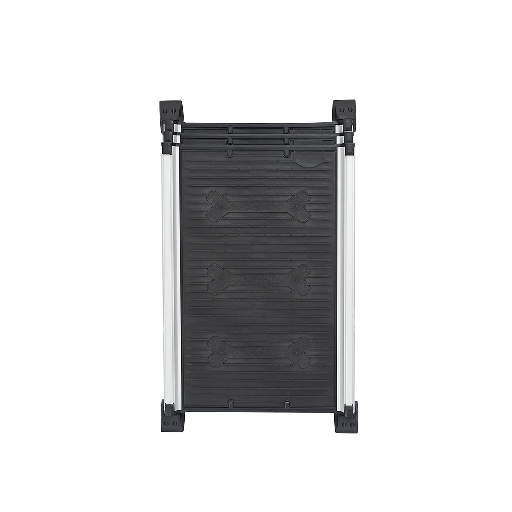 High strength portable outdoor collapsible adjustable dog ramp for dogs