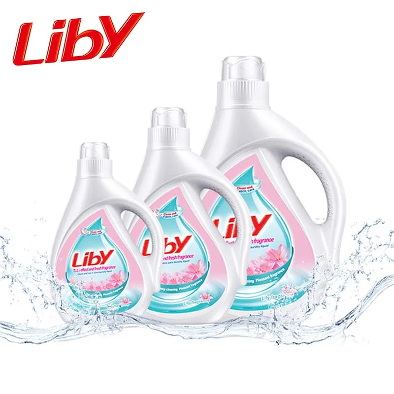 Liby detergent laundry detergente liquid manufacturers detergent wash wholesale cleaning clothes washing factory 2023