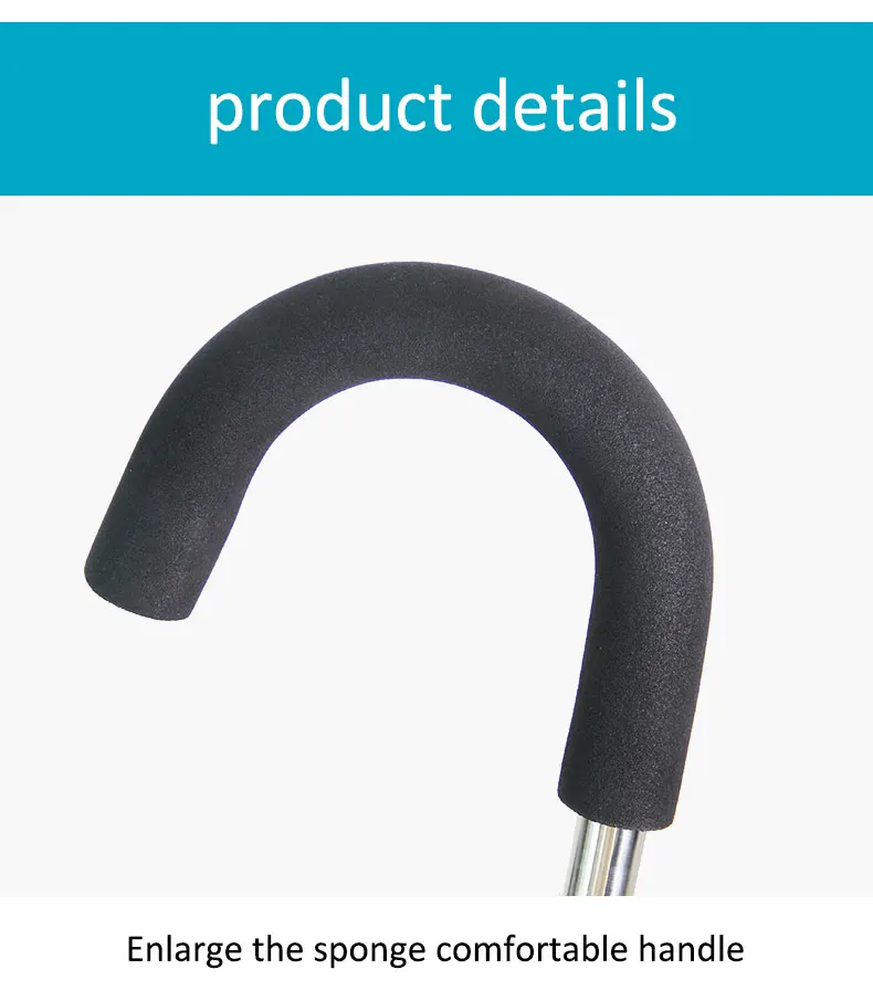 Portable walking cane with seat chair handy stick chairs crutch folding cane for the elderly walking