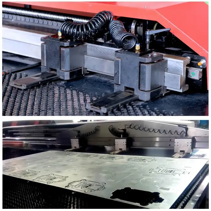 New technology high quality DMSFC-21550 servo motors 1500x5000mm hole punching machine