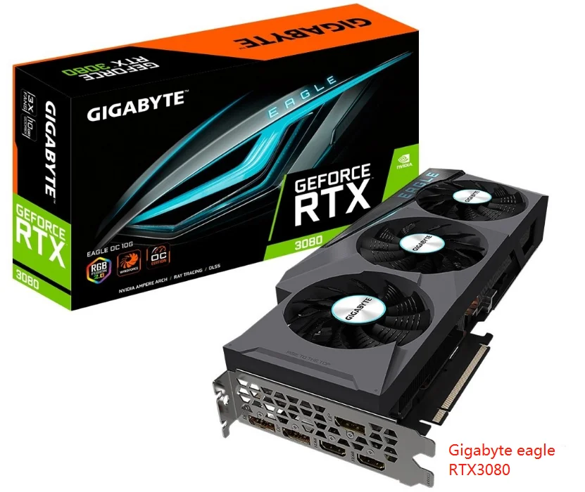  Видеокарта G-eForce RTX3080 10 Гб iGame rtx3080 GDDR6X rtx3070 8 GPU 3090 rtx3090 24