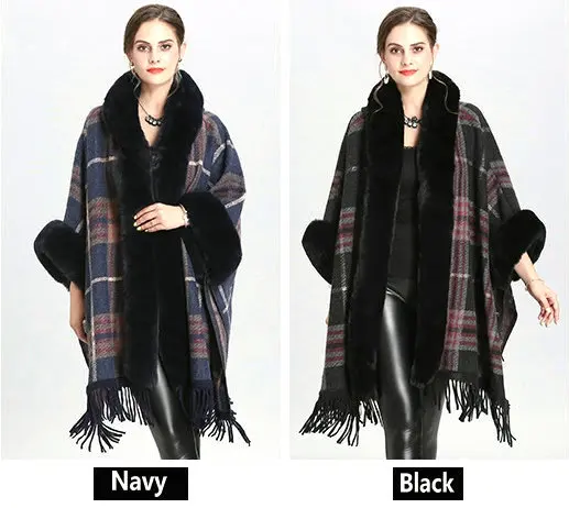 Fashionable Designer Womens Cashmere Sweaters Plus Size Cloak Sweaters For Big Women