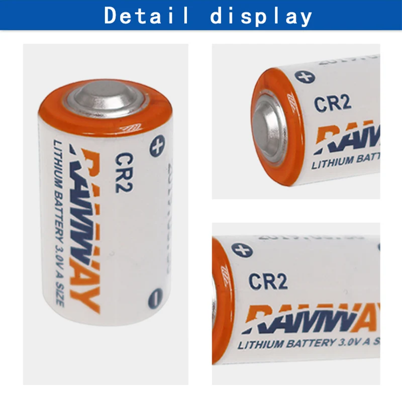 RAMWAY литиевая батарея CR2 3v литиевые батареи 850mah первичные