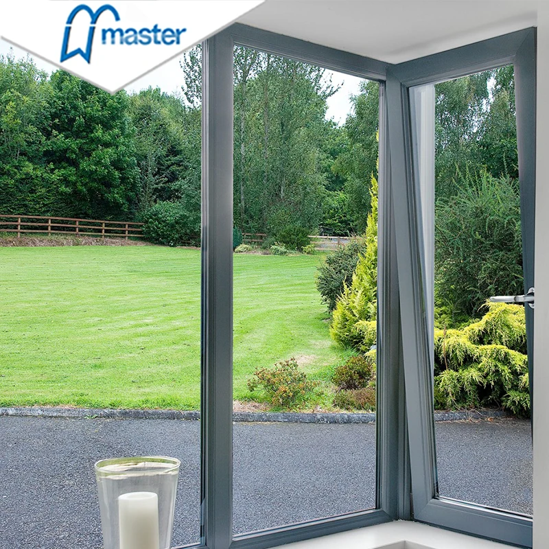 CE Standard Passive House System Windows Aluminum Frame Tilt And Turn Windows With Low Price