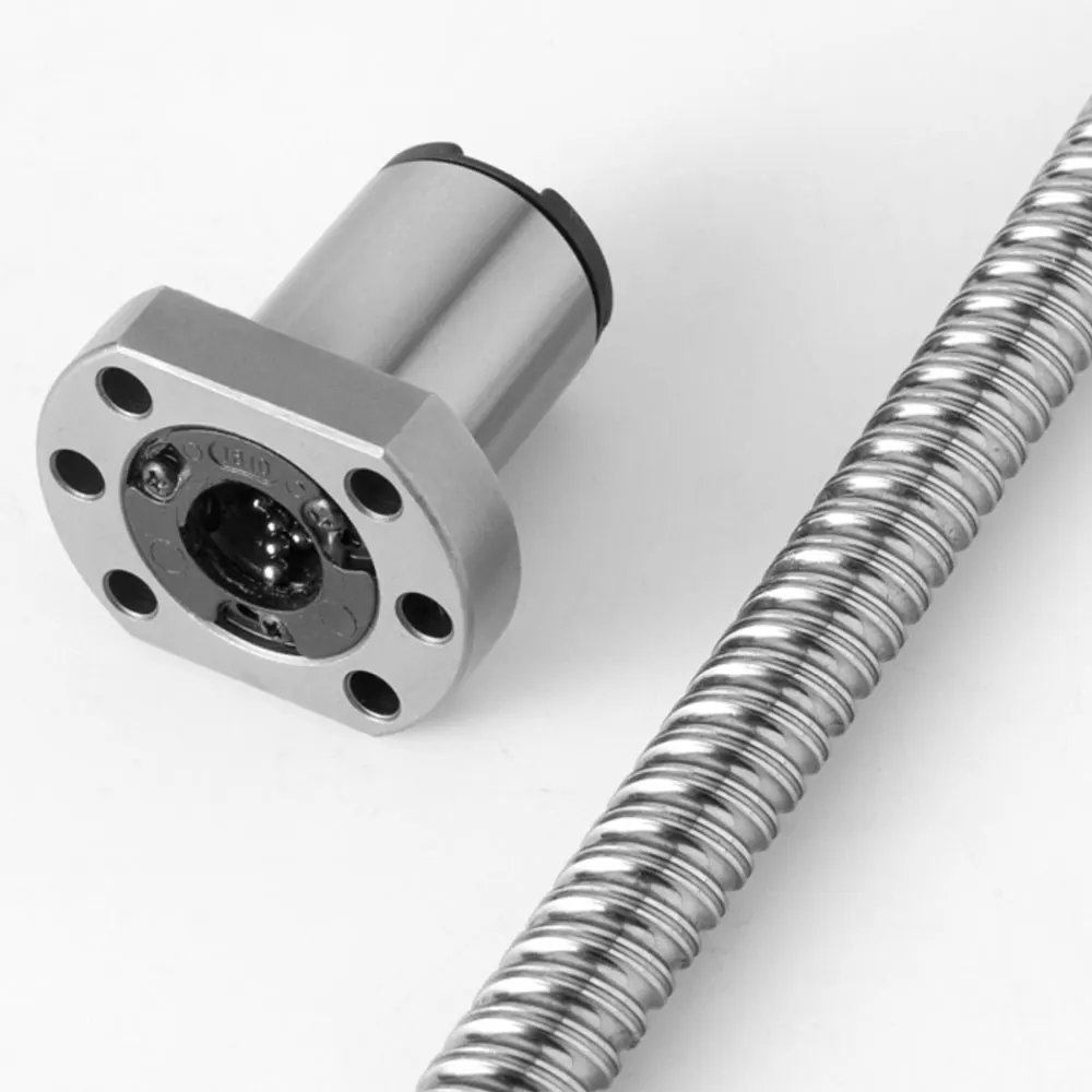 2505 Ball Screw With Metal Inverter Ballscrew Nut