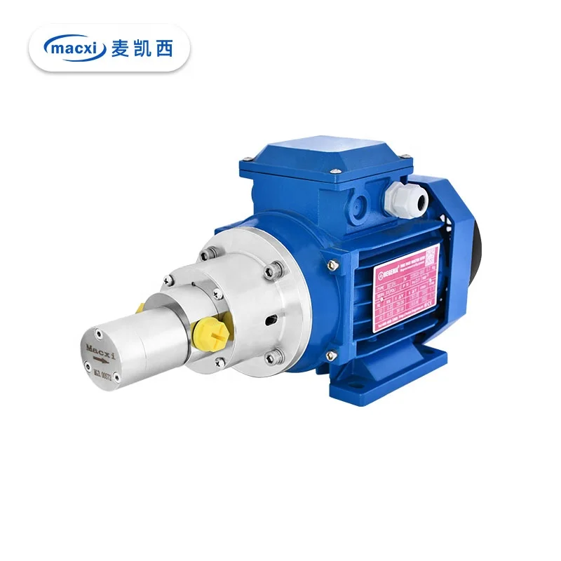 Special catalyst conveying gear pump for sand milling equipment