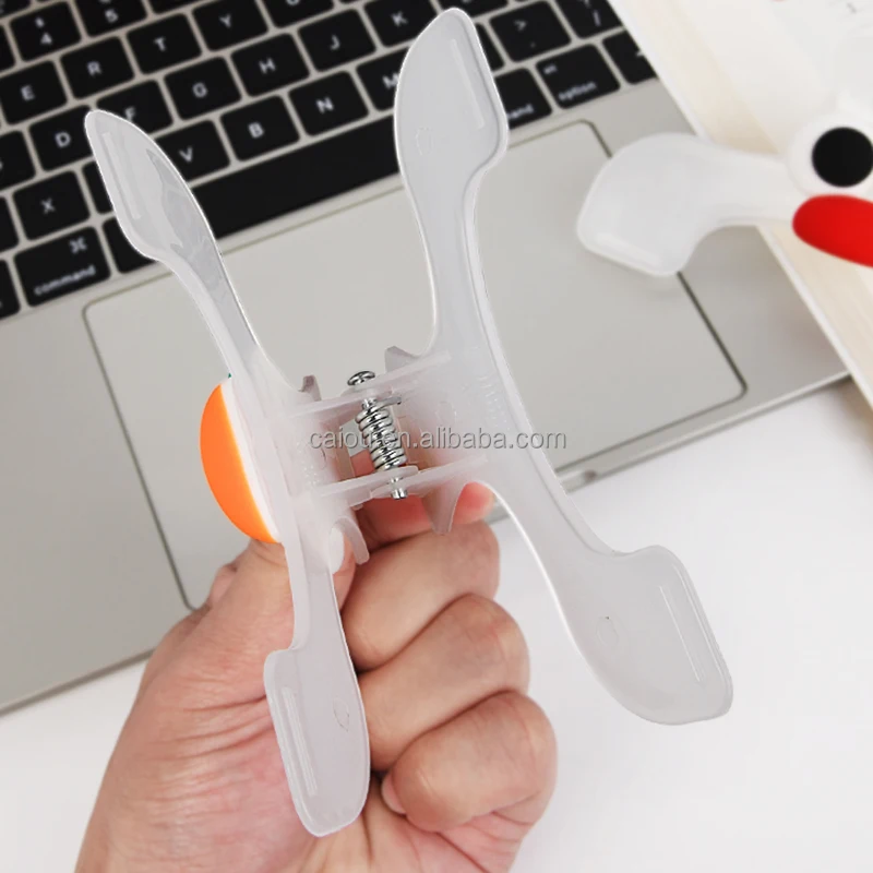 Brand New office accessories file organizer High Plastic Paper Clip Acrylic Clip file folder