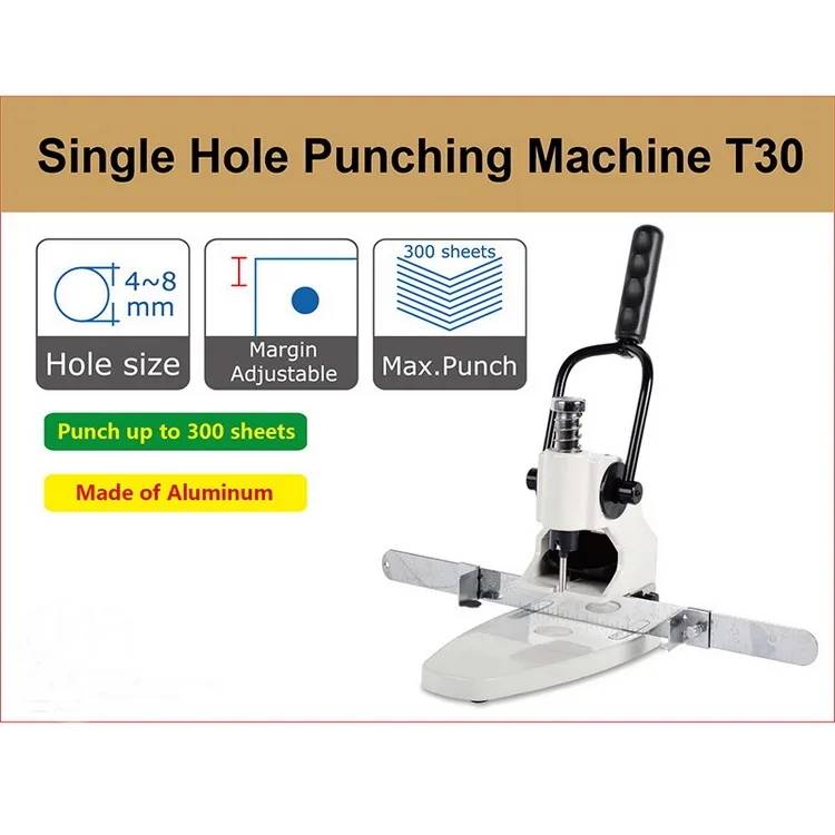 T30 manual paper hole punch
