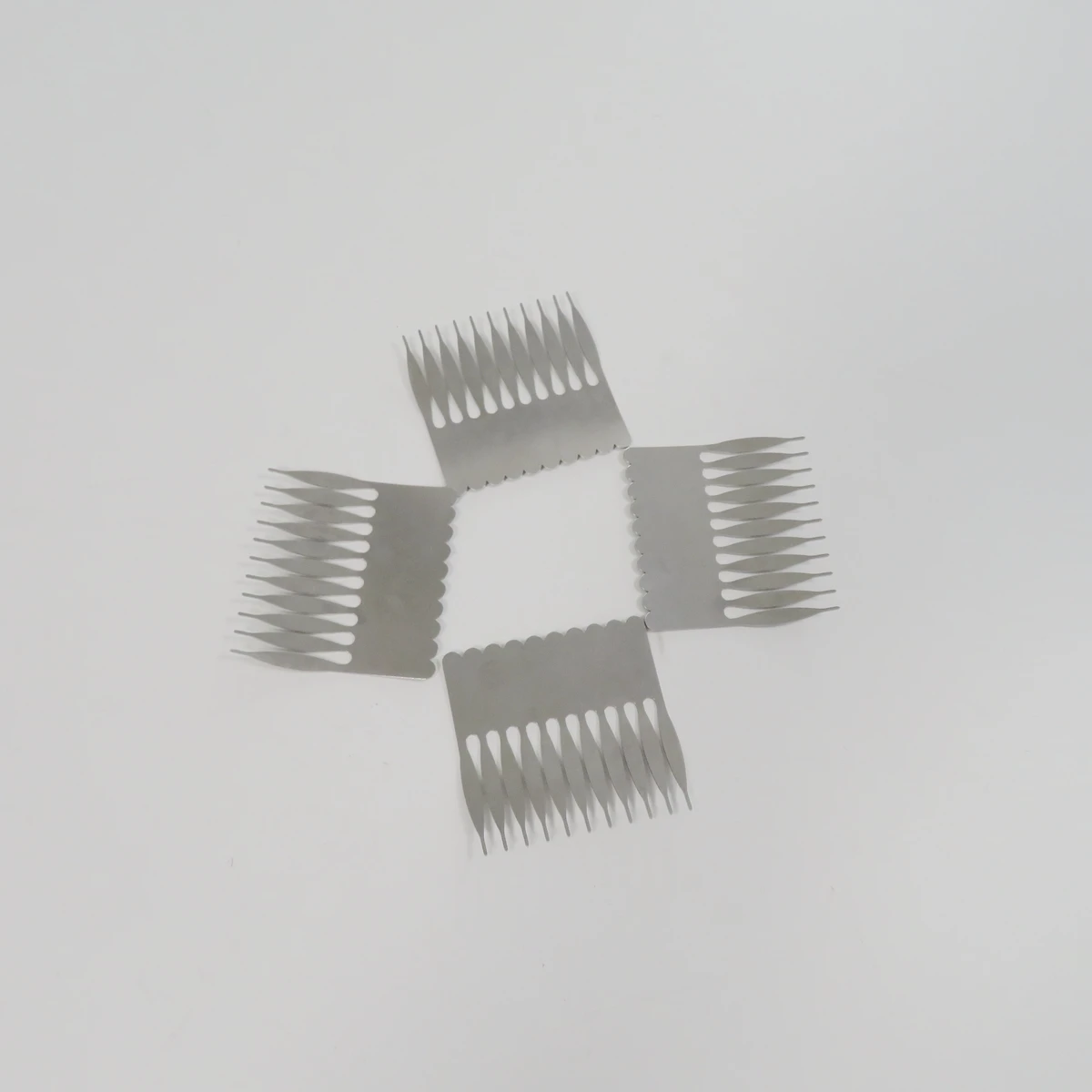 OEM ODM custom high quality  DIY Metal sheet   Hair Fork Clip