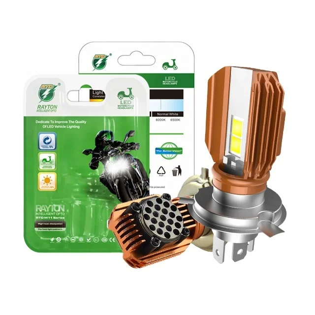 Горячая Распродажа, светодиодная лампа для мотоцикла RTD M11M H4 BA20D 20 Вт, светодиодная лампа для фар с высоким и низким светом, сменная лампа для фар мотоцикла Harley