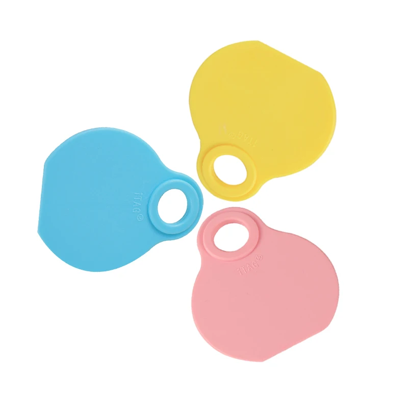 Farm Animal TPU Plastic Neck Tag Pig Cow Sheep Dairy Cow Ear Tag for Identification DIY Laser Printing 3 Colors