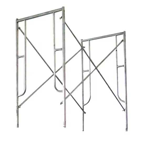 180*95*170mm color coated Scaffolding frame galvanized steel tube for construction
