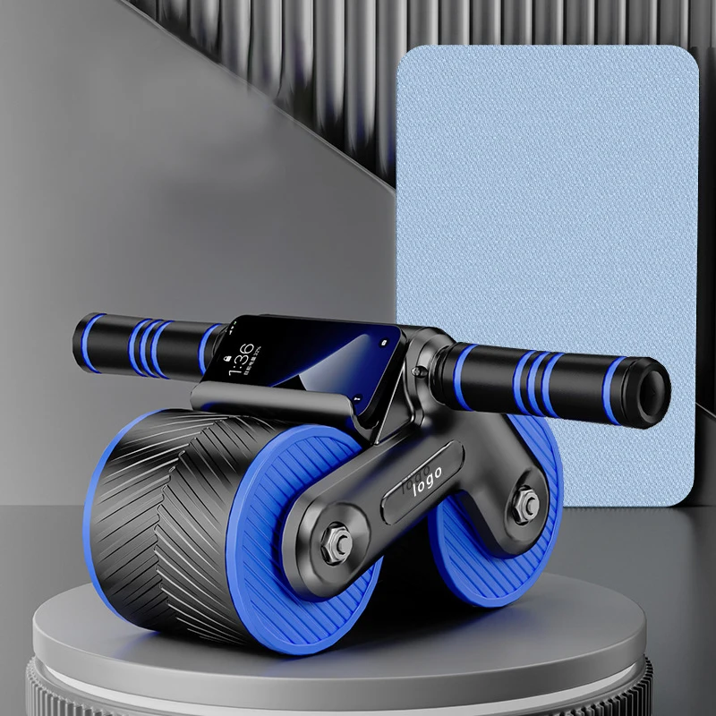 Factory Price Abs Roller Wheel Automatic Rebound Ab Abdominal Exercise Ab Wheel Abs Roller