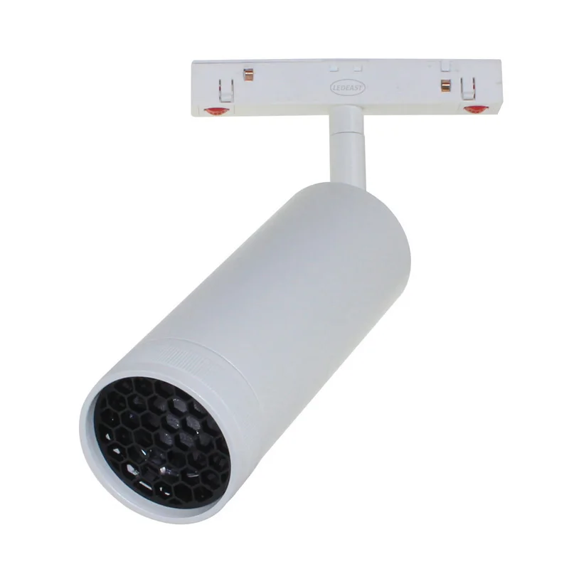 LEDEAST TLMF2-18 18W Multifunction Low Voltage Magnetic Track Light 15-55 Degree adjustable beam angle led linear spotlight