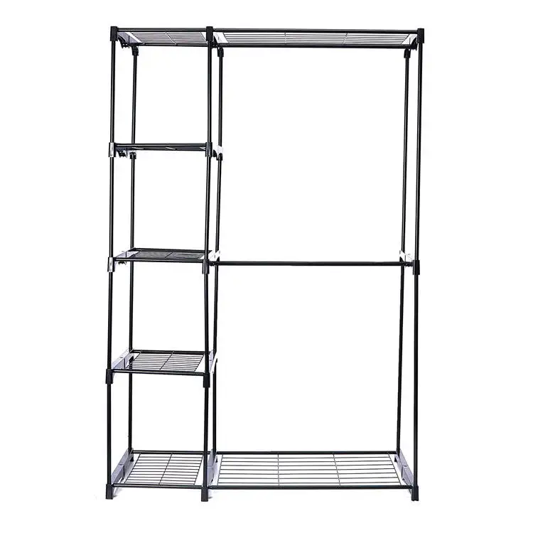 Simple Houseware Freestanding Clothes Garment Organizer Closet Wardrobes For Bedroom Furniture Sale