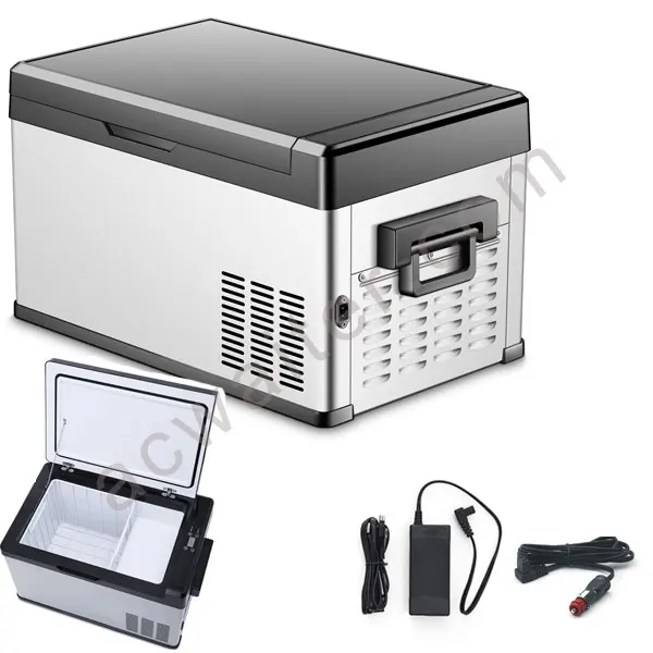 30 л портативный автомобильный мобильный холодильник морозильник внедорожник RV кулер холодильник для кемпинга с 12/24 В DC синий компрессор холодильник