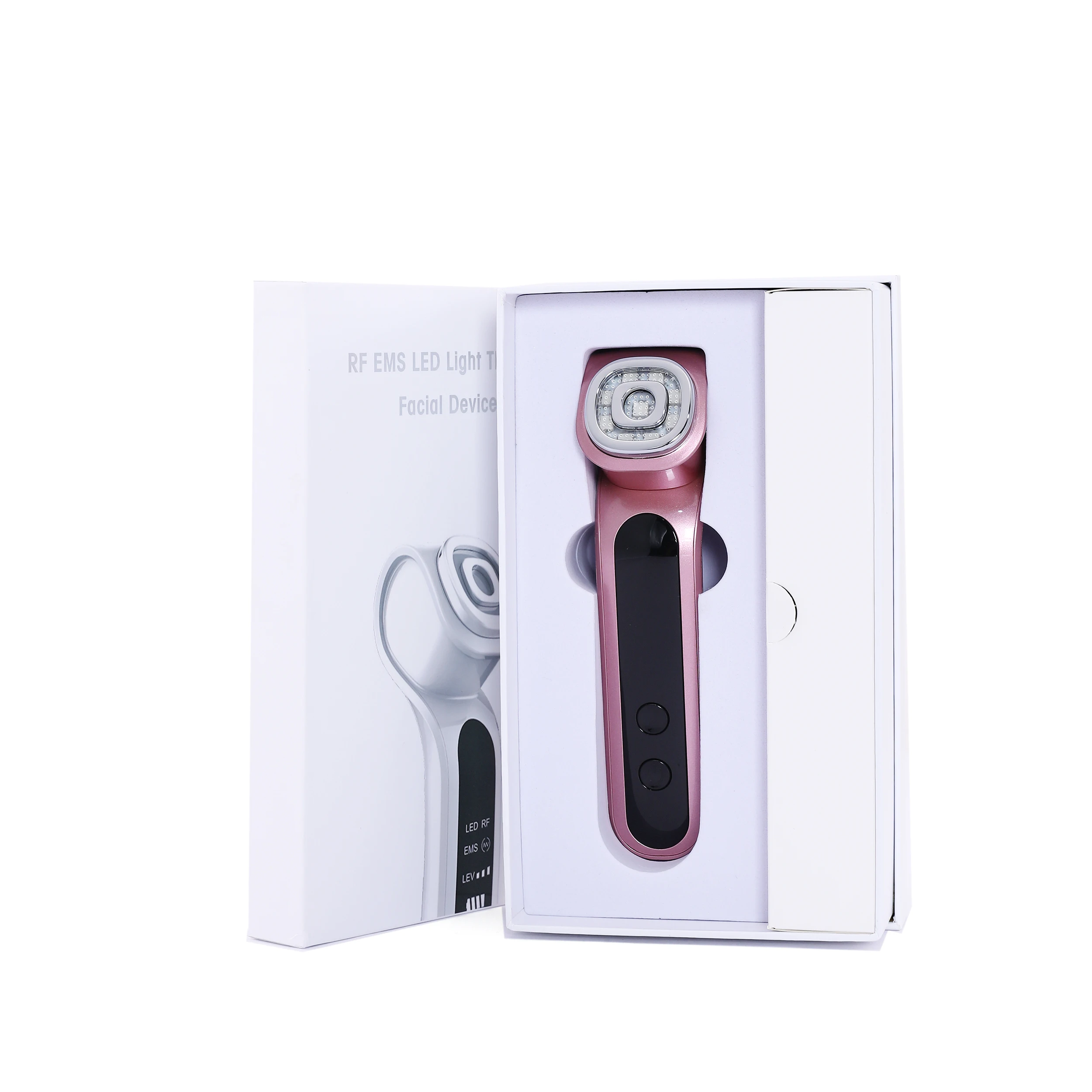 Personal V Shape Face Lift Meter Chin Ems Facial Massager Rf Lifting V Line Up Beauty Tool Skincare Instrument Face Massager
