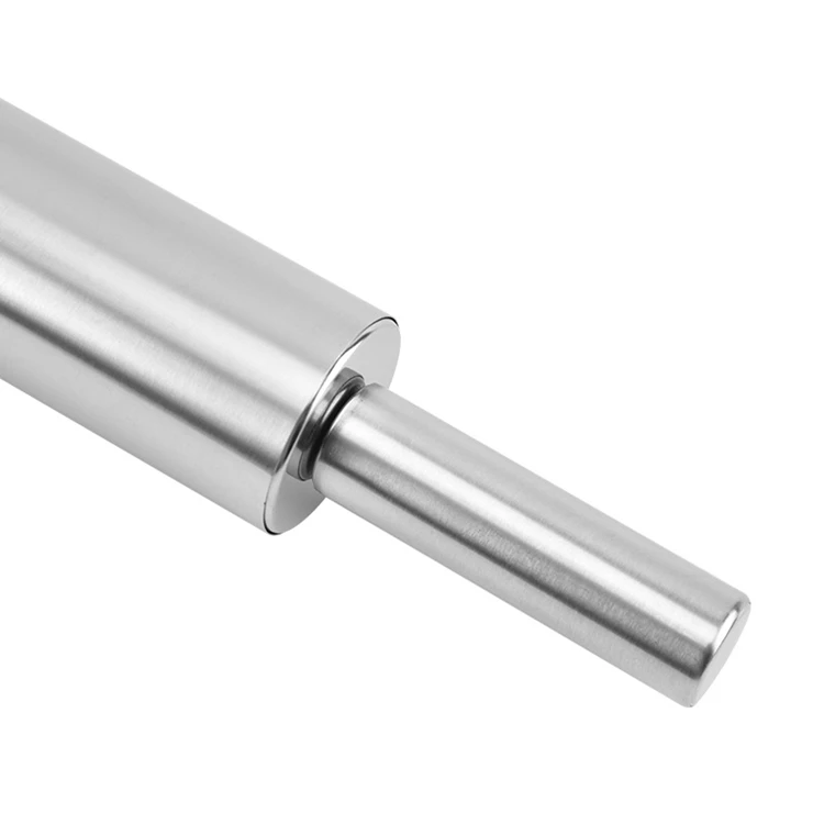 Kitchen metal non-stick stainless steel rolling pin for Baking
