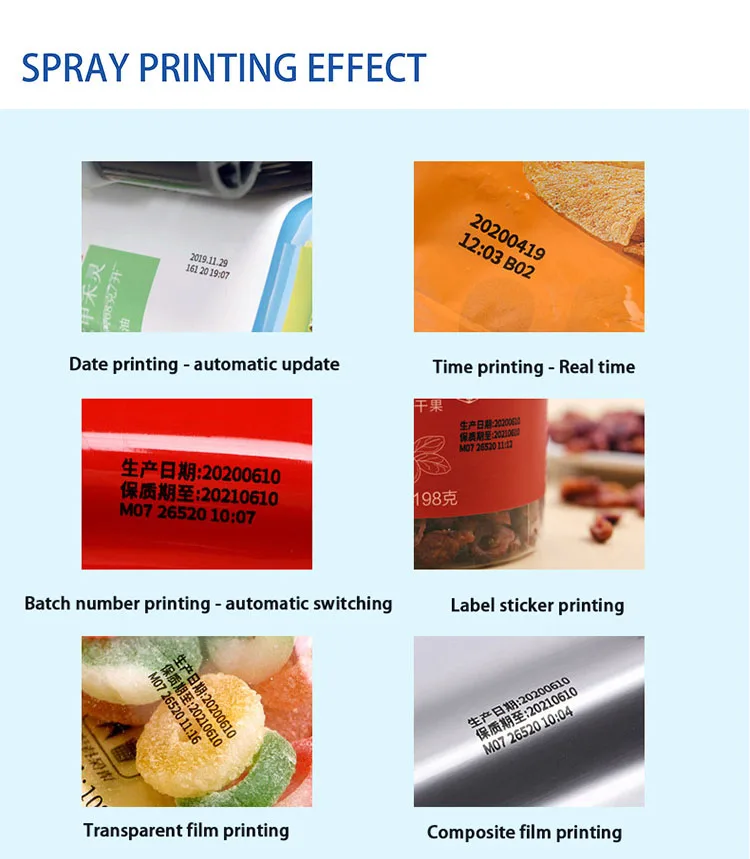 multi-functional tto thermal printer for Packing/Labeling/ Filling machine