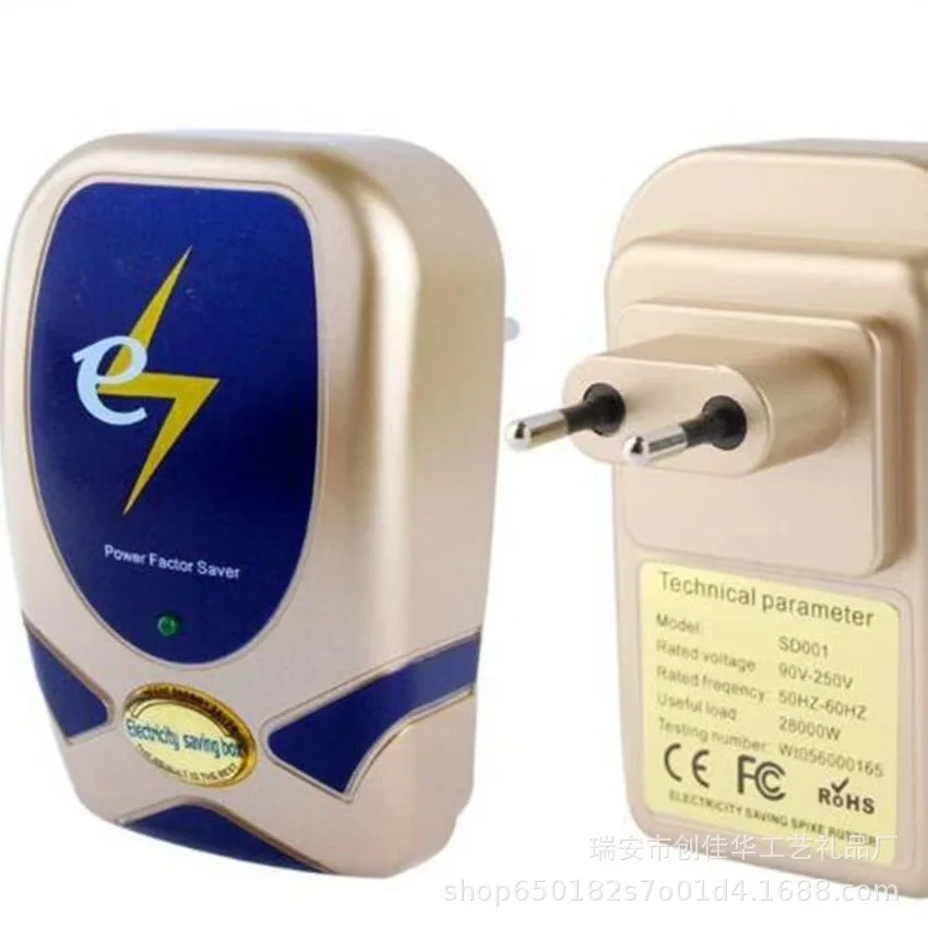 
28kw Electricity Energy Saving Equipment Energy Power Saver Factor Device Up To 30% Smart Eu/uk/us Plug 