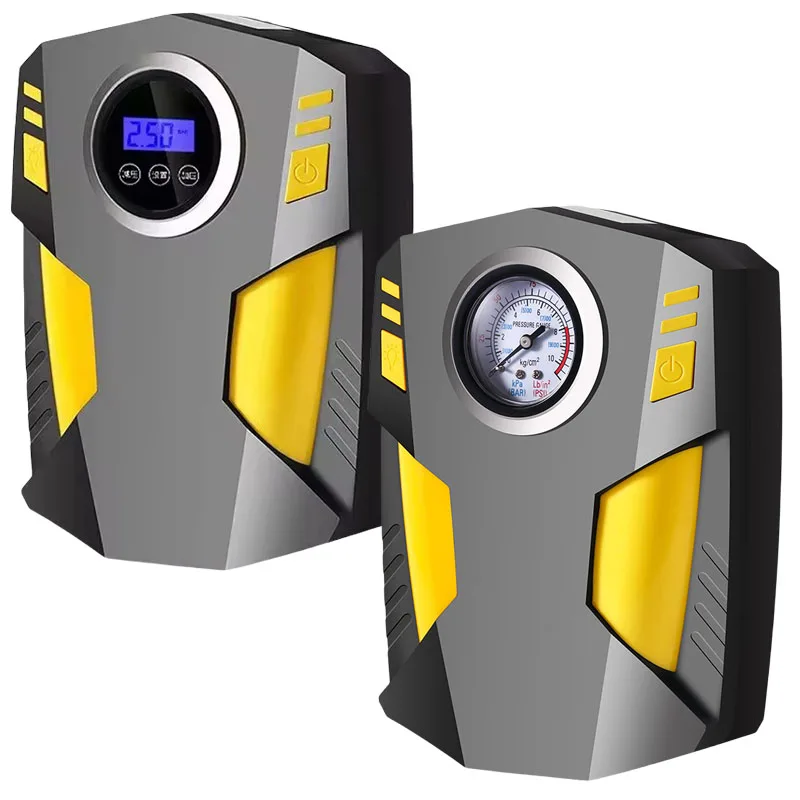 2024 New Mini Electric Air Pump Portable Digital Tire Inflator With Pressure Gauge Pcb Tire Inflator For Car