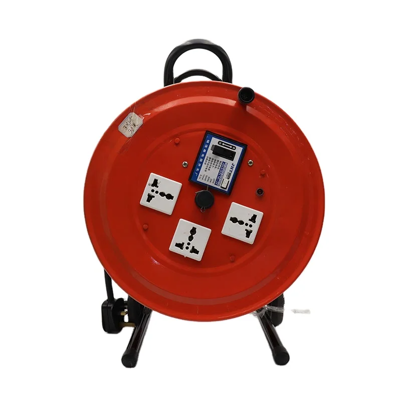 Зарядное устройство, 50 футов, многоразъемный удлинитель, сверхмощный портативный Тяговый промышленный силовой кабель, катушка 50 м