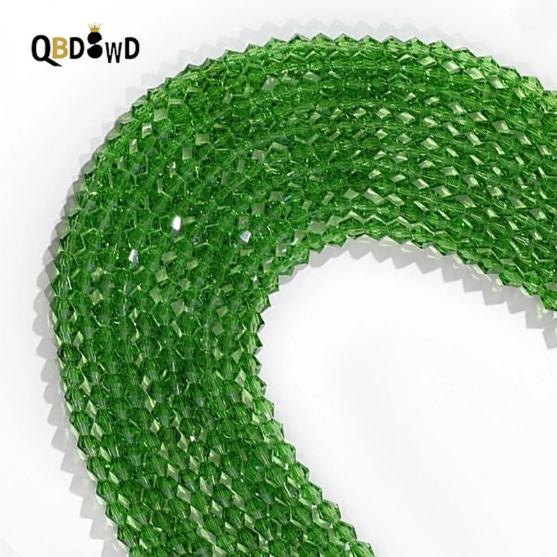 New 4 mm Faceted Crystal Beads Seed Beads Glass Beads for DIY Jewelry Making