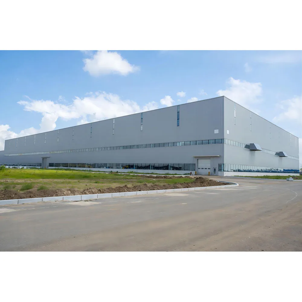 High Strength & Durability Economical Designed Light Steel Structure Building Fabricated Industrial Workshop