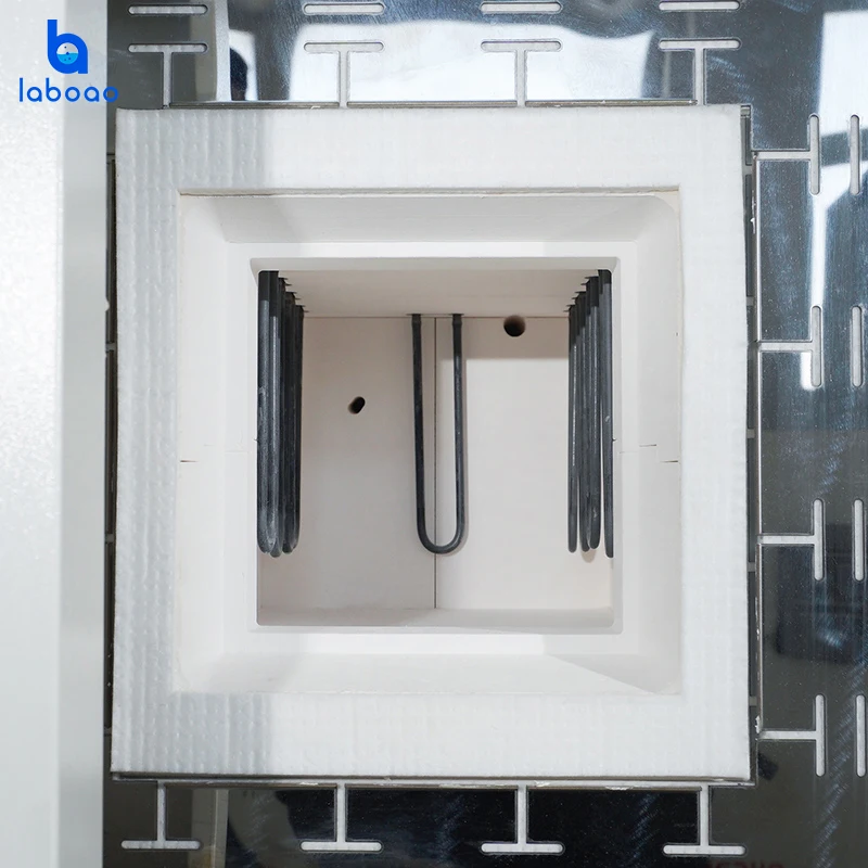 Laboao Ceramic Fiber Muffle Furnace LMFC-18- Precision Heating up to 1800C 4L
