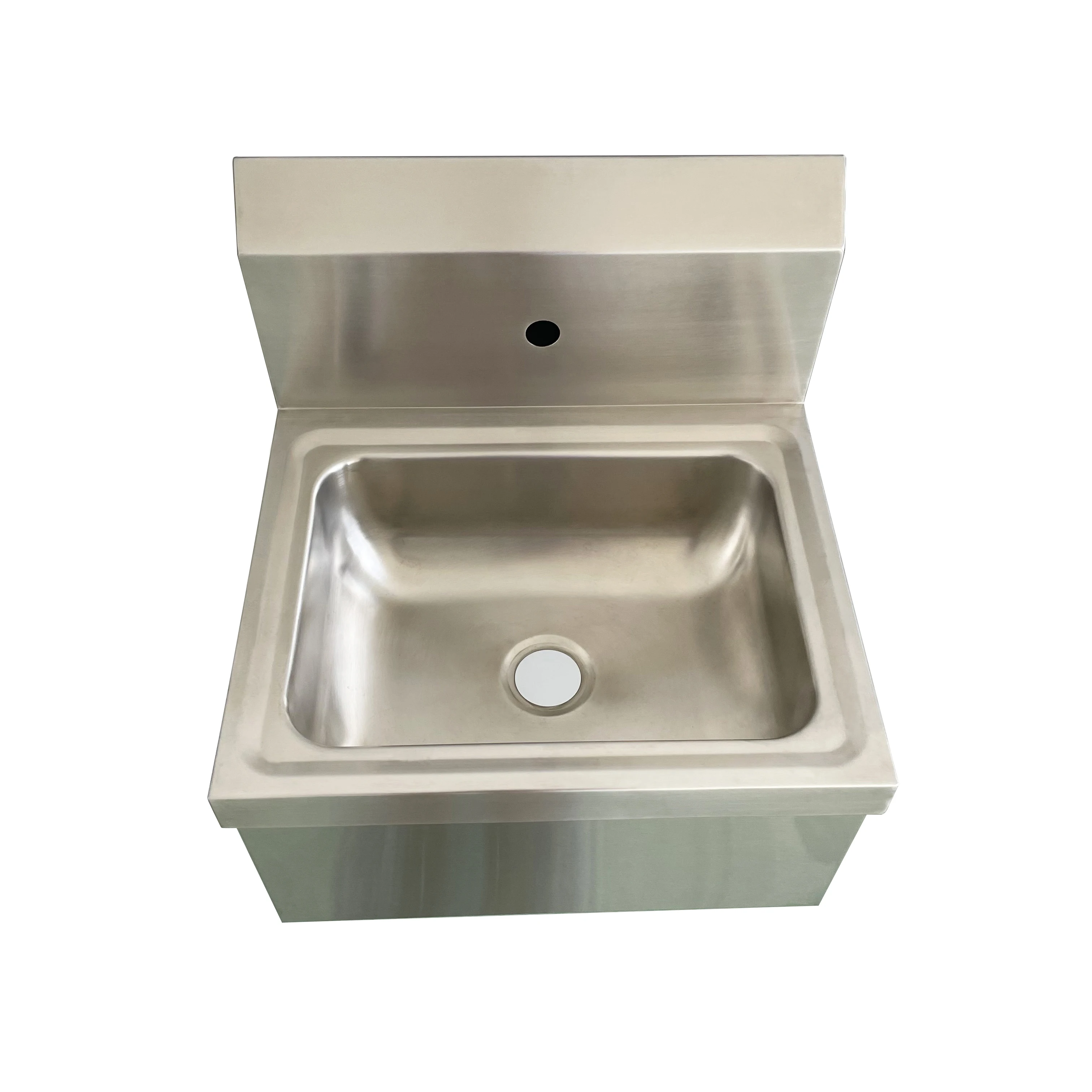 Jincheng  NSF Durable Stainless Steel one bowl for kitchen knock down commercial metal wall mounthand wash sink