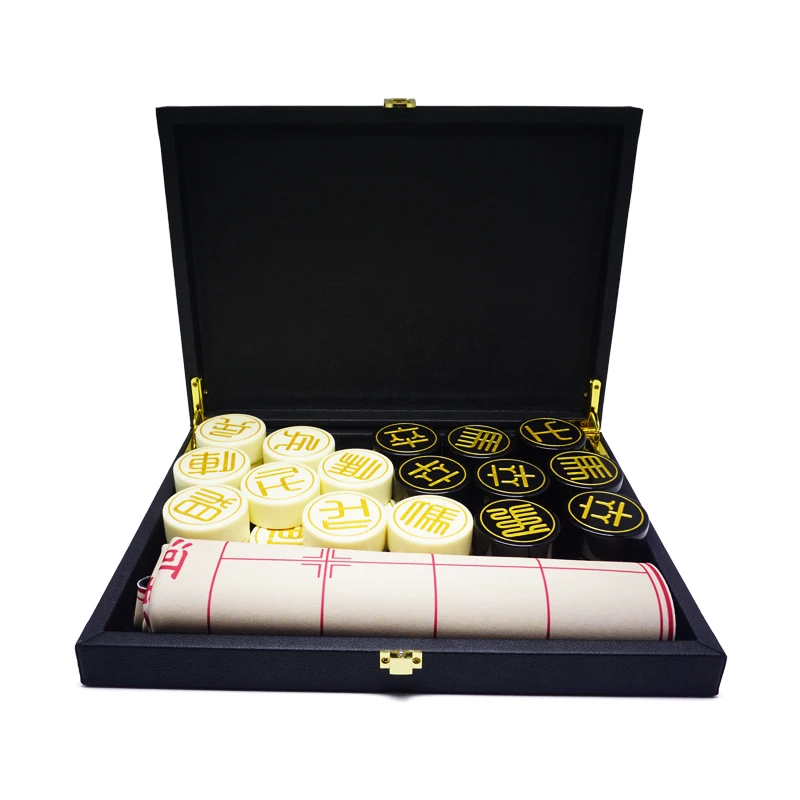 32 pieces xiangqi chess board games special Acrylic advanced custom luxury import and export traditional chess strategy games
