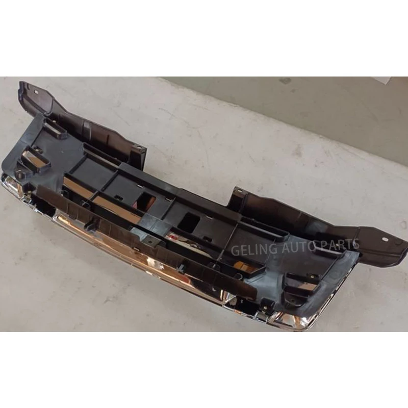 GELING high quality pickup body kits auto parts accessories front black chrome grille for isuzu dmax d-max 2007 2009 2010 2011