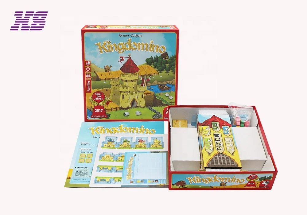 Custom Design made printing Family adult board game Board Game Professional Wholesale print manufacturer of board games