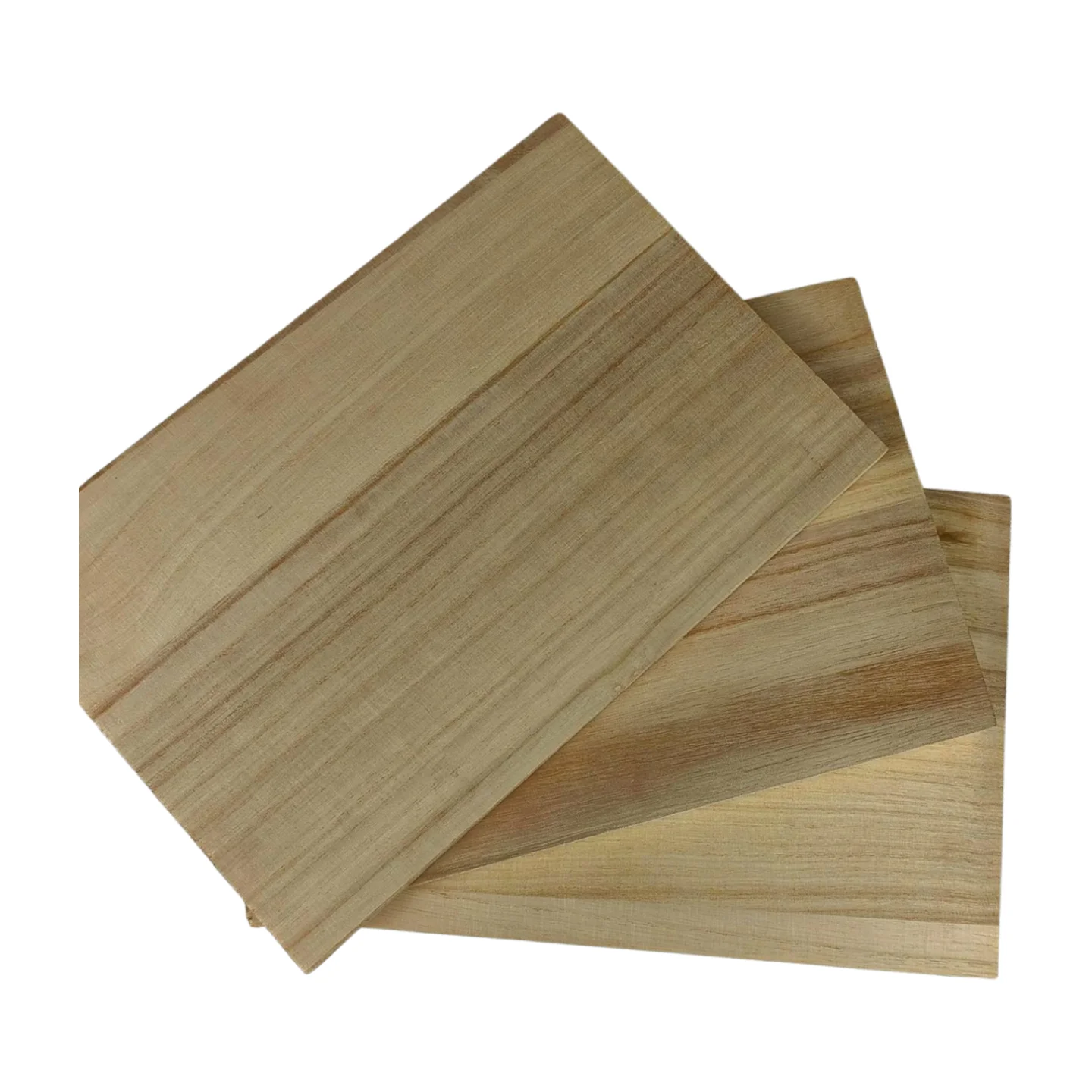 Customized Modern Design Edge-Glued Paulownia Wood Board for Furniture & Musical Instrument Decoration Model Application