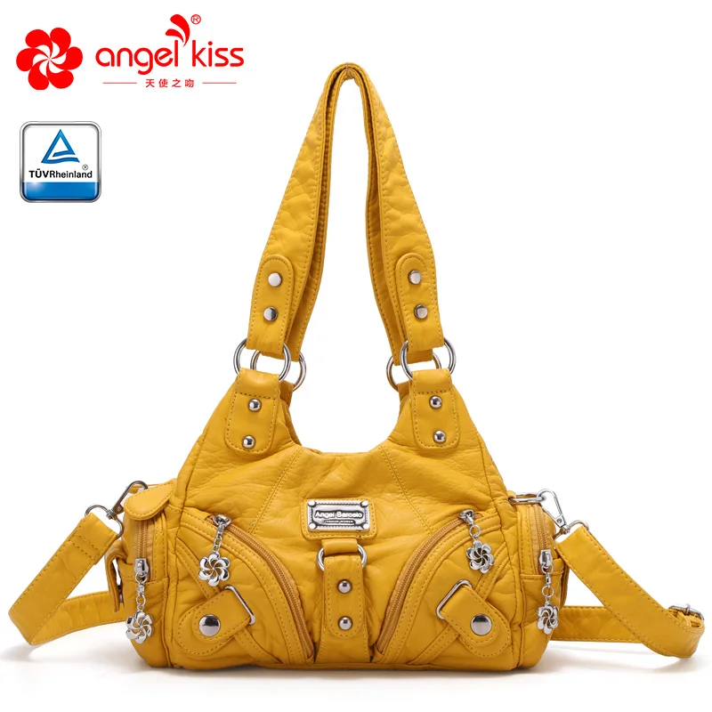 Angel Kiss Leather Tote Bags Ladies Handbags Shoulder Bags Women Bags Handbags  For Women